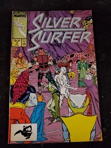 SILVER SURFER - #4 Comic Book / 1987 Marvel Comics - Picture 1 of 2