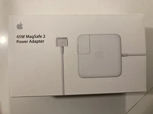 Apple Magsafe 2 Power Adaptor 45w Includes UK 3 Point Plug - PreOwned - Photo 1/9