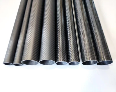 Carbon Fiber Tube OD20mm 21 22mm 23mm 24mm 25mm 26mm 27mm 28mm 29mm 30mm xL500mm - Image 1 of 3