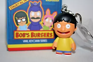 KIDROBOT BOB'S HAMBURGER PORTACHIAVI GENE BELCHER GIOCATTOLO ARTISTICO DI DESIGN - Foto 1 di 3