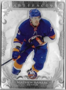 MATHEW BARZAL 2024-25 UPPER DECK ARTIFACTS CLEAR CUT ACETATE SILVER PLEXI - Picture 1 of 2