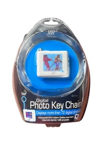 Vintage VR3 Digital 72+ Photo Keychain – Rechargeable Battery USB Easel NWT - Picture 1 of 4