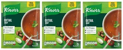 Knorr Mix di Zuppa di Coda di Bosco, 53g, Confezione da 3, Ricetta Irlandese
