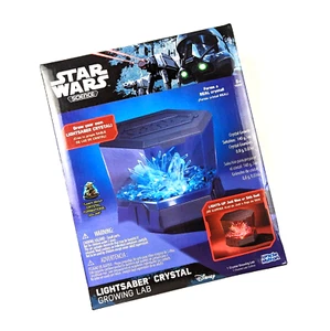 New STAR WARS Science Lightsaber Kyber Crystal Light-Up Growing Lab Disney 2016 - Picture 1 of 7