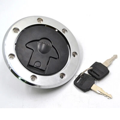 Fuel Gas Tank Cap Cover For Kawasaki KLE250 ZR250 ZR750 ZRX1100 ZZR400 EX500 - Image 1 of 4