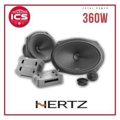 Hertz Cento CPK 690 6x9" 2-Way 360W Component Speaker System 4-Ohm - Fitting - Image 1 of 3