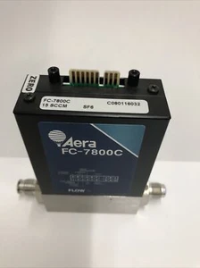 Aera FC-7800C SF6 15 SCCM MFC From Tegal 901e 903e Plasma Etcher DX-2-017 - Picture 1 of 5