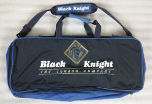 Rare Black Knight International Squash Racquet Racket Bag Case Large 4 Pockets