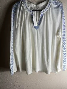 NWT Lucky Brand Top - Shirt /Sz Medium - Picture 1 of 5