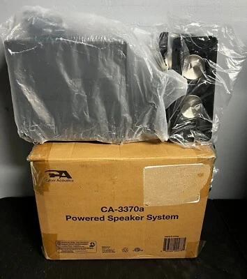 OPEN BOX Cyber Acoustics CA-3370a 3 Speaker System 44W  - Image 1 of 4