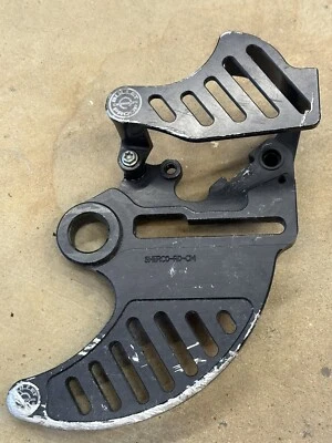 BULLETPROOF DESIGNS SHERCO REAR DISC GUARD 13-24' SE/SEF/R  - Black  - Image 1 of 4