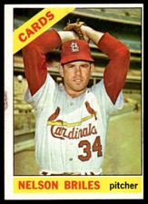 1966 Topps Nelson Briles St. Louis Cardinals #243 