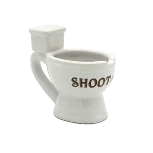 Vidrio de tiro de cerámica Shoot The Sh*t | 4 oz - Imagen 1 de 1