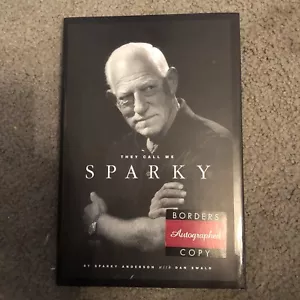 Sparky Anderson Signed Book - They Call Me Sparky - Picture 1 of 3