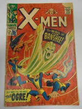 Marvel X-MEN #28 (1967) Banshee, The Ogre, Factor Three, Roy Thomas