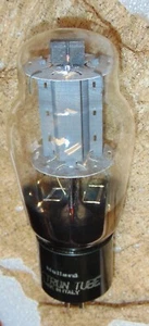 RARE ITALIAN VINTAGE MULLARD 6L6G / EL35 KT66 POWER NOS TUBE + DOUBLE D D GETTER - Afbeelding 1 van 3
