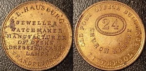 Werbechip Großbritannien - Liverpool, F L Hausburg Juwelier SUP! - Bild 1 von 1