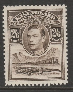 Basutoland MINT GVI 1938 2/6 sepia sg26 - Picture 1 of 2