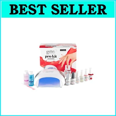 Kit completo de uñas de gel con luz LED profesional y elementos esenciales para manicuras impresionantes Foto 1 de 4