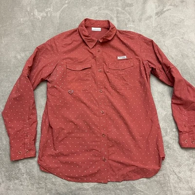 Женские вентилируемые рукава-вкладки Columbia PFG XL Burnt Orange в горошек - Изображение 1 из 4