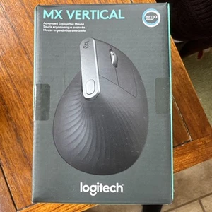 Logitech MX Vertical Advanced Ergonomic Wireless Mouse NEW in opened box - Photo 1/4