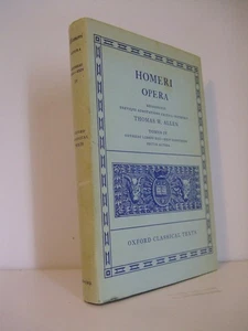 Homeri Opera Tomus IV (4): Odysseae Libros XIII-XXIV. Oxford, 1975. Homer Text - Bild 1 von 5