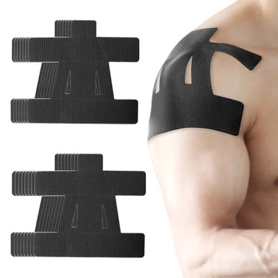 YONHTUTU 15PCS Kinesiology Tape for Shoulder, Kinesiology Tape Precut Strips for Shoul...