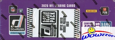 2025 Donruss Football Factory Sealed HOBBY 405 Card Factory Set-OPTIC RC HOLOS