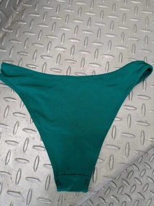 Emerald Green 💚 Bikini Bottoms, H&M, New No Tags, Size 38, UK 10 - Picture 1 of 6