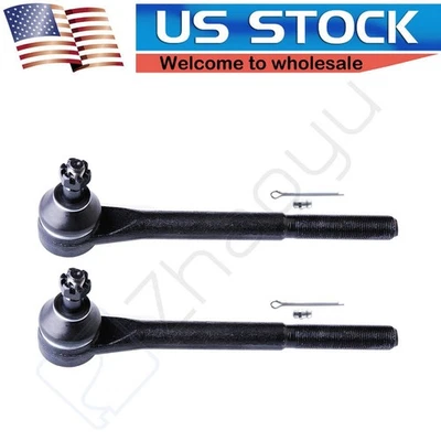 Eslabones de extremo de barra de amarre exterior de dirección delantera 2 piezas para Chevrolet S10 1998-2004 Foto 1 de 4