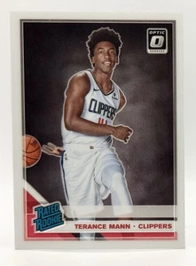 2019-20 Panini Donruss Optic #165 Terrance Mann RC Los Angeles Clippers - Picture 1 of 2