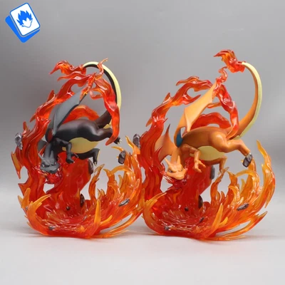Action Figure Pokémon Charizard Red e Black 20cm STATUA DA COLLEZIONE Anime - Immagine 1 di 4