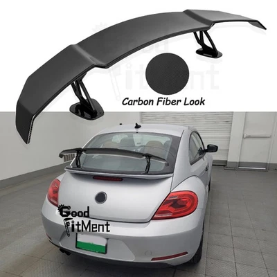 For Volkswagen Beetle 55'' GT Style Carbon Fiber Rear Trunk Spoiler Racing Wing Foto 1 de 4