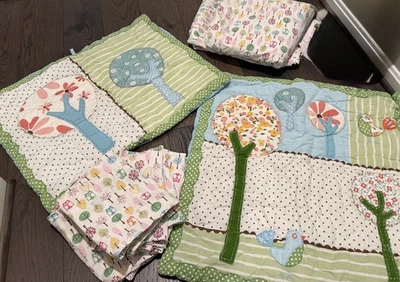 Pottery Barn Kids- Brooke - Full Quilt, Sheets with 4 pillow cases, 2 Shams - Image 1 of 4