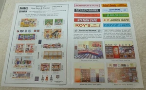 Sankey Scenics Shop Signs And Displays Pack 2 - 4mm - Picture 1 of 1