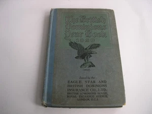 RARE BOOK, THE BRITISH DOMINION YEARBOOK 1920 - Picture 1 of 3