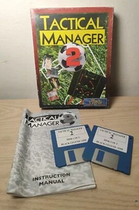 rare Vintage Big Box AMIGA Game TACTICAL MANAGER 2 by Black legend - Bild 1 von 6