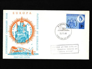 OPC 1966 Gibraltar 2s Nuestra Señora de Europa FDC Sc#182 - Imagen 1 de 1