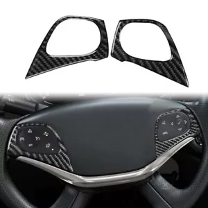 Cubierta de panel de botones de volante de fibra de carbono para Chevy Impala 2014-2020 - Imagen 1 de 6