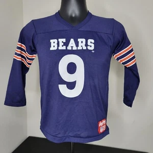 Vintage Chicago Bears Football Jersey #9 Jim McMahon Rawlings Youth 14-16 - Picture 1 of 6