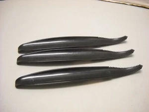 Tupperware Frutta e Verdura Corer Pompelmo Scoop Nero Plastica Set di 3 - Foto 1 di 6