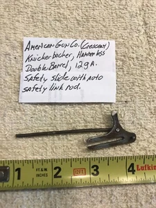 American Gun/ Knickerbocker, Hmrles DB, 1913, Safety slide and Rod 12/16/20 ga. - Picture 1 of 5