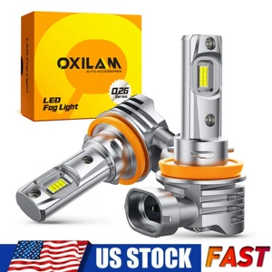 H8 H11 H9 LED Headlight Super Bright Bulbs Kit White 6500K 40000LM High/Low Beam - Picture 1 of 14