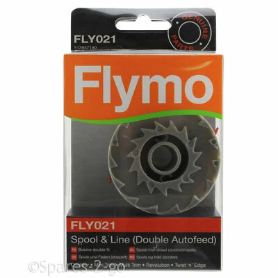 FLYMO Strimmer Spool & Line Double Autofeed Contour 500 700 FLY021 Genuine Part - Image 1 of 3