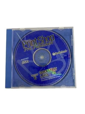 Vintage Print ship pro publisher version 6 quick start layout cd - Image 1 of 3