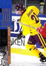 1997-98 Swedish Collectors Choice Upper Deck Selects #6 Jorgen Jonsson