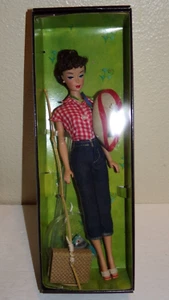 Muñeca Barbie Mattel 1959 Repro Solicitud de Coleccionista Picnic Etiqueta Dorada (J4260) Como Nueva - Imagen 1 de 5