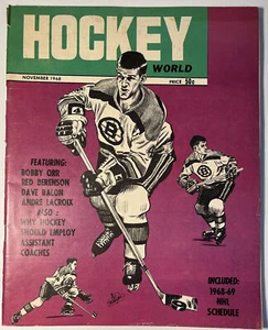 Hockey World NHL Magazine November, 1968, Bobby Orr, Boston Bruins (B135) - Picture 1 of 11