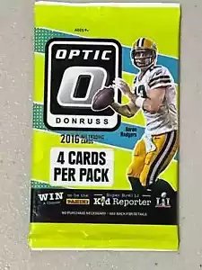 GOFF DAK e WAY MORE RCS 2016 Panini Donruss Optic Football confezione vendita al dettaglio - Foto 1 di 1