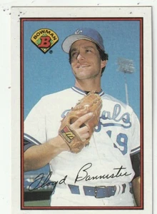 FREE SHIPPING-MINT-1989 Bowman Floyd Bannister #112 ROYALS PLUS BONUS CARDS - Picture 1 of 1